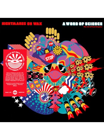 35003843	 Nightmares On Wax – A Word Of Science  2lp	" 	House, Breaks, Techno"	Black, Gatefold	1991	" 	Warp Records – WARPLP4R"	S/S	 Europe 	Remastered	2017