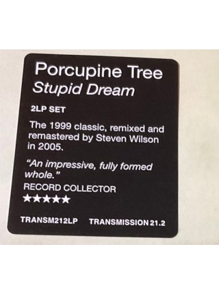 35003901	 Porcupine Tree – Stupid Dream 2lp	" 	Prog Rock"	1999	" 	Transmission Recordings – TRANSM212LP"	S/S	 Europe 	Remastered	2021