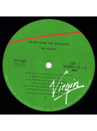 1402117	Sex Pistols – Never Mind The Bollocks Here's The Sex Pistols  (Re 1982)	Rock, Punk	1977	Virgin – VIP-6986, Virgin – VIRG-6986	NM/NM	Japan