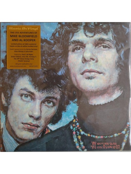 35014289	 Mike Bloomfield And Al Kooper – The Live Adventures Of, 2lp	  Blues Rock, Electric Blues	Blue White Marbled, 180 Gram, Gatefold, Limited	1968	Music On Vinyl – MOVLP1620	S/S	 Europe 	Remastered	16.02.2024