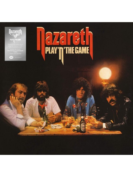 35000163	 Nazareth  – Play 'N' The Game,  Limited Cream Vinyl	" 	Hard Rock"	1976	Remastered	2019	" 	Salvo – SALVO390LP"	S/S	 Europe 