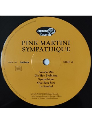 35000170	Pink Martini – Sympathique 	" 	Contemporary Jazz, Latin Jazz"	Album	1997	" 	Heinz Records – NJ7269, Naïve – NJ7269"	S/S	 Europe 	Remastered	2008