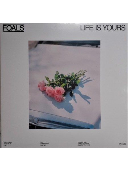 35000140		Foals – Life Is Yours	" 	Indie Rock"	Limited White Vinyl	2022	" 	Warner Records – 0190296403828"	S/S	 Europe 	Remastered	"	17 июн. 2022 г. "