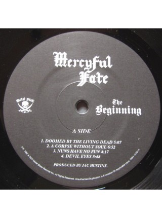 35015921	 	 Mercyful Fate – The Beginning	" 	Black Metal, Heavy Metal"	Black	1987	" 	Metal Blade Records – 3984-15701-1"	S/S	 Europe 	Remastered	17.07.2022