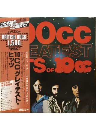 400611	10cc ‎– 100cc - Greatest Hits Of 10cc (no OBI, jins)		,	1975/1975	,	UK Records ‎– LAX 1031	,	Japan	,	EX/NM