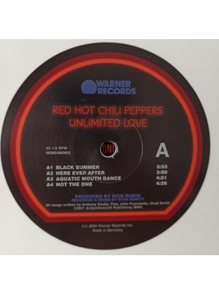 35002391	 Red Hot Chili Peppers – Unlimited Love  (coloured) 	" 	Alternative Rock"	2022	" 	Warner Records – 093624873488"	S/S	 Europe 	Remastered	"	1 апр. 2022 г. "