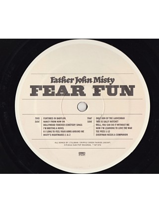 35002422		 Father John Misty – Fear Fun	" 	Folk Rock, Country Rock"	Black, Gatefold	2012	" 	Sub Pop – SP 970"	S/S	 Europe 	Remastered	"	1 мая 2012 г. "