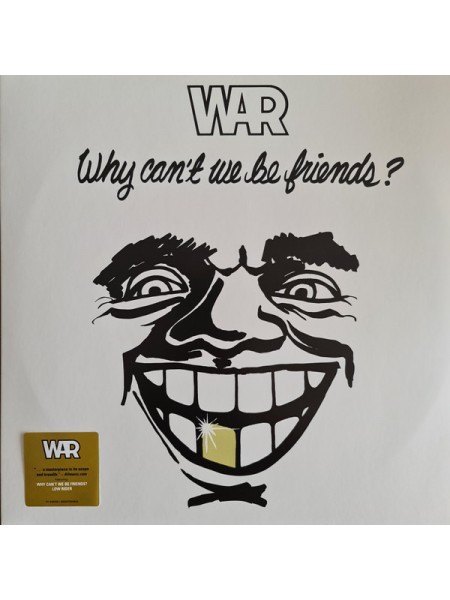 35017327	 	 War – Why Can't We Be Friends?	"	Soul, Funk "	Black	1975	" 	Avenue Records – 603497844944"	S/S	 Europe 	Remastered	30.09.2022