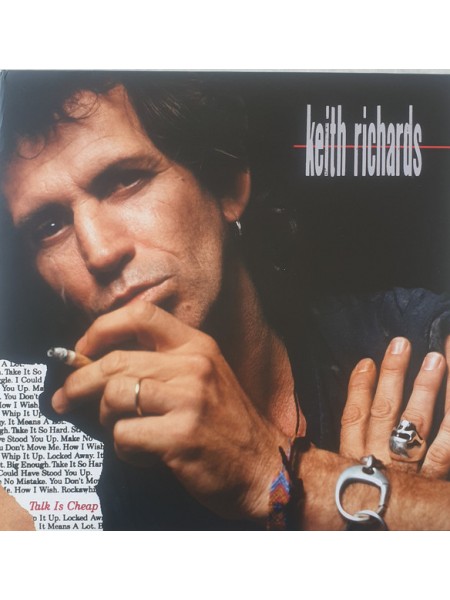 35017343	 	 Keith Richards – Talk is Cheap	"	Blues Rock, Rock & Roll "	Red, 180 Gram	1988	 BMG – BMGCAT338CLP	S/S	 Europe 	Remastered	29.03.2019