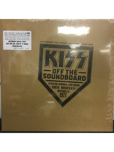 35006134	 Kiss – Off The Soundboard: Live in Des Moines  2lp	" 	Classic Rock"	2022	" 	UMe – 00602445825578"	S/S	 Europe 	Remastered	09.09.2022