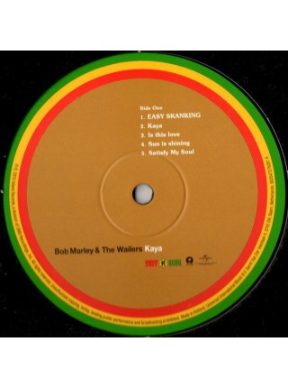 35006416		 Bob Marley & The Wailers – Kaya	" 	Roots Reggae, Reggae"	Black, 180 Gram	1978	Island - 602547276261	S/S	 Europe 	Remastered	25.09.2015