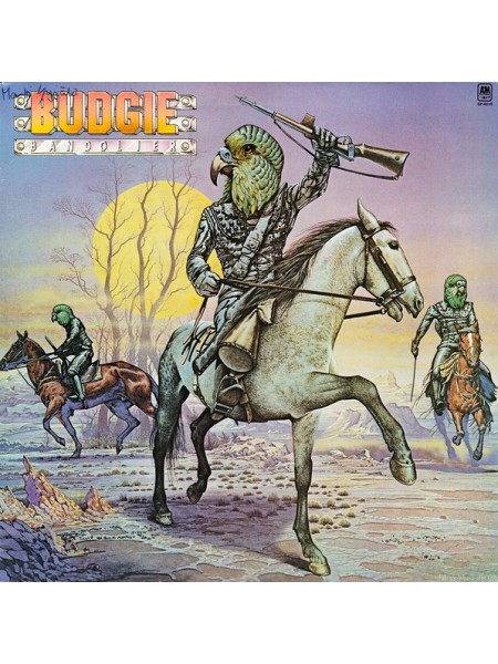 1403696	Budgie ‎– Bandolier	Hard Rock	1976	A&M Records ‎– SP-4618	NM-/EX	Canada