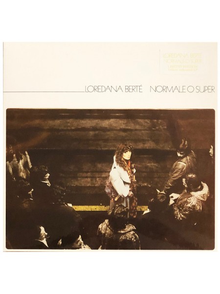 35008728	 Loredana Berté – Normale O Super	Pop Rock	Yellow, 180 Gram, Gatefold, Limited	1976	" 	NAR International – VMLP235"	S/S	 Europe 	Remastered	25.02.2022