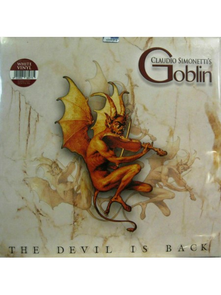 35000293	Claudio Simonetti's Goblin – The Devil Is Back, , White 	" 	Prog Rock"	2019	Remastered	2020	" 	Deep Red – LP DR 005, Rustblade – LP DR 005"	S/S	 Europe 