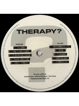 35000346	Therapy? – Nurse 	" 	Alternative Rock"	1991	Remastered	2021	" 	Caroline International – 3842932"	S/S	 Europe 
