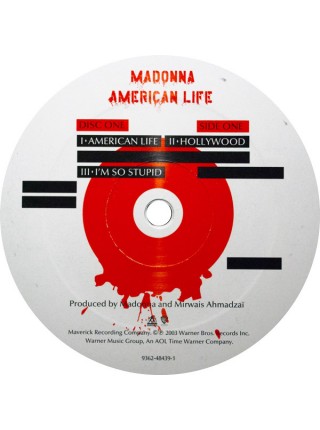 35000379		Madonna – American Life 	" 	Electronic, Rock, Pop"	Black Vinyl/Gatefold, 2lp 	2003	" 	Maverick – 9362-48439-1, Warner Bros. Records – 9362-48439-1"	S/S	 Europe 	Remastered	2020 