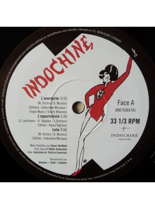 35000372	Indochine – L'Aventurier 	" 	New Wave, Synth-pop, Pop Rock"	180 Gram/Remastered 	1982	" 	Indochine Records – 88875084781, Sony Music – 88875084781"	S/S	 Europe 	Remastered	2015