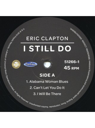 32002105	 Eric Clapton – I Still Do  2lp	" 	Blues Rock"	2016	Remastered	2016	"	Bushbranch Records – 51266-1"	S/S	 Europe 