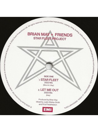 32002050	 Brian May + Friends – Star Fleet Project	" 	Blues Rock, Hard Rock"	1983	Remastered	2023	"	EMI – 00602448712974"	S/S	 Europe 