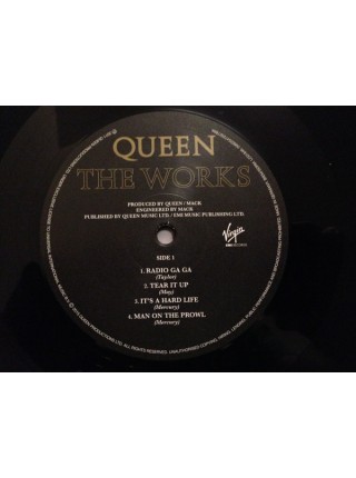 32002092	 Queen – The Works	 Arena Rock	1984	Remastered	2015	"	Virgin EMI Records – 00602547202789"	S/S	 Europe 