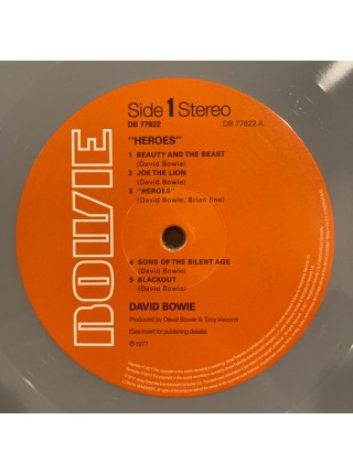 35002528		 David Bowie – "Heroes"  	" 	Alternative Rock, Art Rock"	Grey, Limited	1977	 Parlophone – 0190295842840	S/S	 Europe 	Remastered	"	14 окт. 2022 г. "