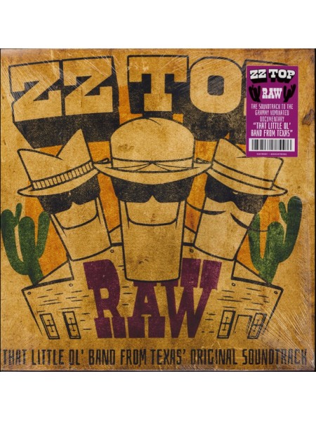 35007960	 ZZ Top – Raw	" 	Blues Rock, Classic Rock, Soundtrack"	2022	" 	Shelter Music Group – 538785581, BMG – 538785581"	S/S	 Europe 	Remastered	22.07.2022