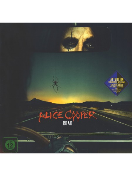 35007950	 Alice Cooper  – Road, 2 lp, Blue Black Yellow Splatter, 180 Gram, Gatefold, 45 RPM, Limited 	" 	Hard Rock"	2023	" 	Ear Music – 0218617EMU"	S/S	 Europe 	Remastered	25.8.2023