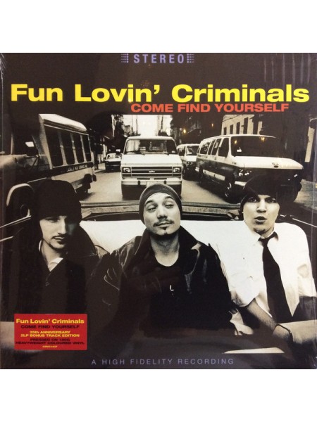 35008592	 Fun Lovin' Criminals – Come Find Yourself, 2lp	" 	Alternative Rock, Blues Rock"	Red & Yellow, 180 Gra, Gatefold	1995	" 	Chrysalis Catalogue – CRVC1437"	S/S	 Europe 	Remastered	01.10.2021