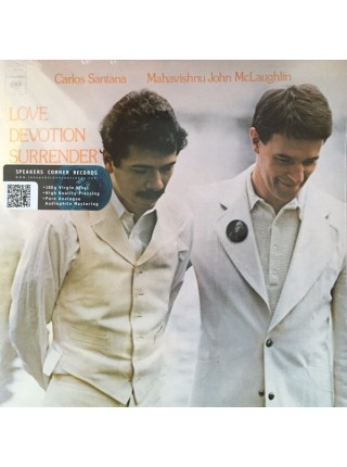 35008558	 Carlos Santana  – Love Devotion Surrender	" 	Jazz-Rock, Fusion"	Black, 180 Gram, Gatefold	1973	" 	Columbia – C 32034, Speakers Corner Records – C 32034"	S/S	 Europe 	Remastered	28.5.2015