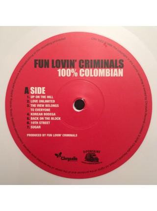 35008584	 Fun Lovin' Criminals – 100% Colombian	100% Columbian	Black	1998	" 	Chrysalis – CRV 1002"	S/S	 Europe 	Remastered	17.11.2023
