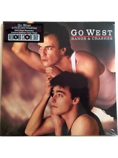 35008599	 Go West – Bangs & Crashes,2lp	" 	Synth-pop, Dance-pop"	Clear, Gatefold, Limited	1985	" 	Chrysalis Catalogue – CHRDR 1495"	S/S	 Europe 	Remastered	18.06.2022