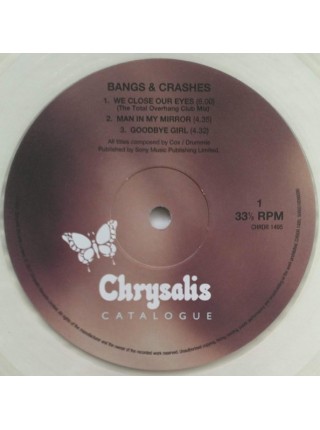 35008599	 Go West – Bangs & Crashes,2lp	" 	Synth-pop, Dance-pop"	Clear, Gatefold, Limited	1985	" 	Chrysalis Catalogue – CHRDR 1495"	S/S	 Europe 	Remastered	18.06.2022