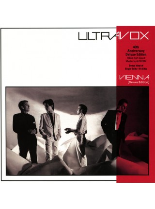 35008586	 Ultravox – Vienna [Deluxe Edition], 2lp	 New Wave, Synth-pop	Black, 180 Gram, Half Speed Mastering	1980	" 	Chrysalis Catalogue – CHRH 1296"	S/S	 Europe 	Remastered	9.10.2020