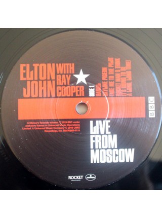 35014575		 Elton John With Ray Cooper – Live From Moscow	" 	Pop Rock"	Black, 180 Gram, Gatefold	2019	" 	Rocket Entertainment – B0030805-01"	S/S	 Europe 	Remastered	24.01.2020