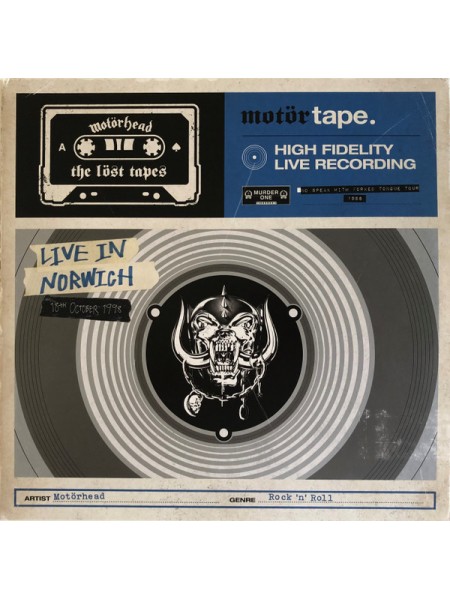 35001184	Motörhead – The Löst Tapes Vol. 2  2lp, Limited Blue Vinyl 	" 	Hard Rock, Rock & Roll"	2021	Remastered	2022	" 	BMG – BMGCAT557DLPX, Murder One – BMGCAT557DLPX"	S/S	 Europe 