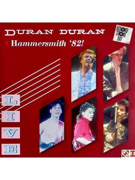 35000478	Duran Duran – Hammersmith '82!  2lp    Limited Gold Vinyl	 New Wave, Synth-pop, Pop Rock	2009	Remastered	2022	" 	Parlophone – 5054197132827"	S/S	 Europe 
