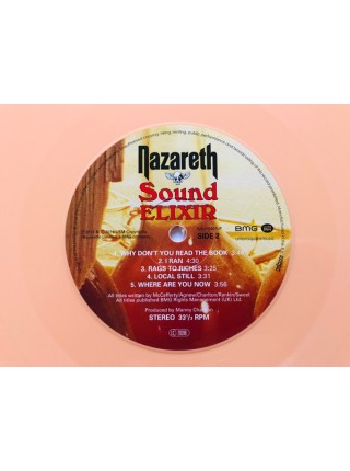 35015697	 	 Nazareth  – Sound Elixir	"	Hard Rock "	Peach	1983	" 	Salvo – SALVO401LP"	S/S	 Europe 	Remastered	11.10.2019