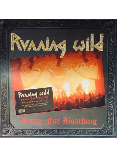35015695	 	 Running Wild – Ready For Boarding	" 	Heavy Metal"	Orange, Gatefold, Limited, 2lp	1988	" 	Noise (3) – NOISE2LP068"	S/S	 Europe 	Remastered	27.05.2022