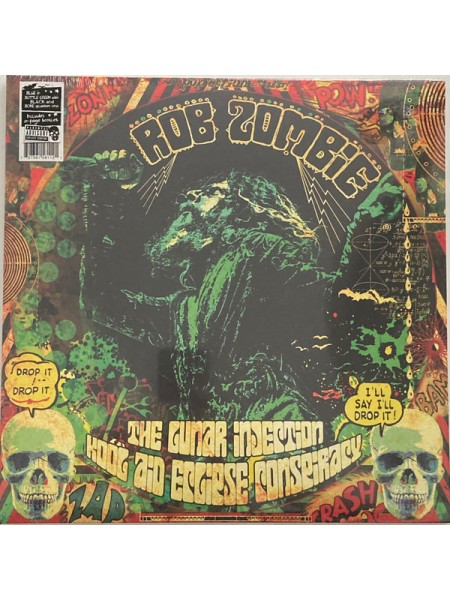35015531	 	 Rob Zombie – The Lunar Injection Kool Aid Eclipse Conspiracy	" 	Industrial Metal"	Blue In Bottle Green Black Bone Splatter, Gatefold, Limited	2021	" 	Nuclear Blast – 5811-2"	S/S	 Europe 	Remastered	10.05.2024