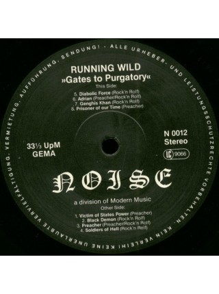 35015703	 	 Running Wild – Gates To Purgatory	LP	Yellow	POP	Noise	S/S	 Europe 	Remastered	07.04.2023