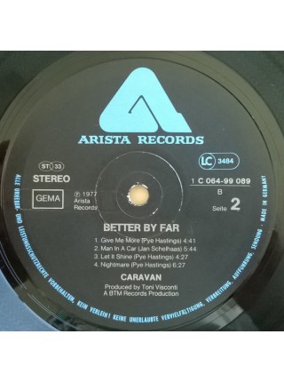 1401292	Caravan – Better By Far	1977	Arista – 1C 064-99 089	EX/NM	Germany