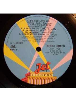 1401309		Girl – Sheer Greed   (no OBI)	Rock	1980	Jet Records – 25AP 1770	NM/NM	Japan	Remastered	1980