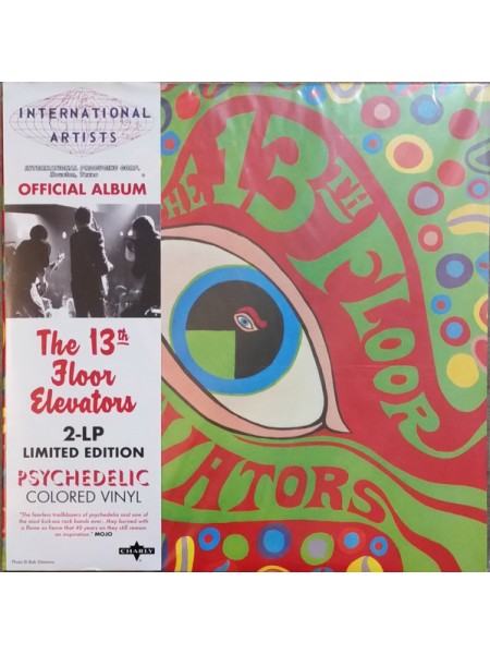 35007988	 13th Floor Elevators – The Psychedelic Sounds Of The 13th Floor Elevators, 2 lp, Turquoise, Red, Black 	" 	Psychedelic Rock, Garage Rock"	1966	 Charly Records – CHARYL111L	S/S	 Europe 	Remastered	24.02.2023