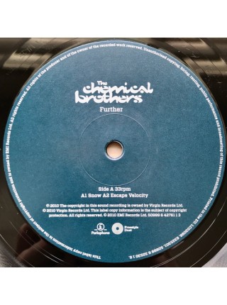 35007991		 The Chemical Brothers – Further, 2 lp	" 	Big Beat, Electro, Techno"	Black, Gatefold	2010	" 	Parlophone – 6325301, Virgin – 50999 632530 1 6"	S/S	 Europe 	Remastered	14.06.2010