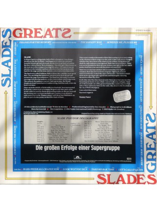 400953	Slade – Slades Greats ( CLUB EDITION )		1984	Polydor – 14 438 6	EX+/EX+	Germany