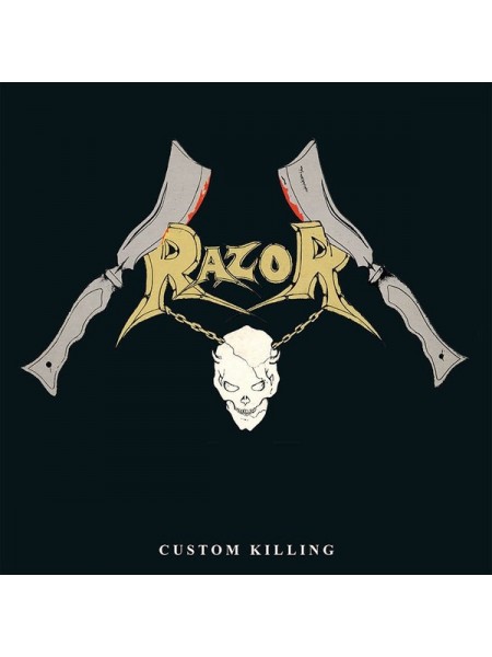 1402515	Razor – Custom Killing  (Re 2015)	Thrash, Speed Metal	1987	High Roller Records – HRR 420	NM/NM	Europe