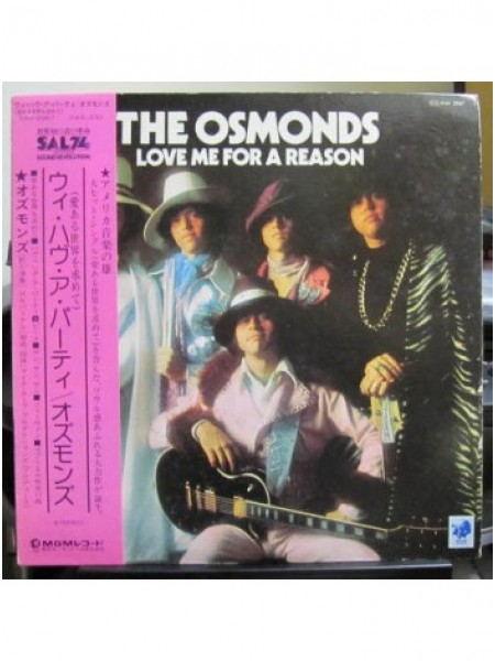 400826	Osmonds ‎– Love Me For A Reason ( OBI, ins) (Re 1975)		1974	MGM Records ‎– MM 2067	NM/EX	Japan