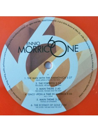 35010510	 Ennio Morricone – 60 Years of Music, 2lp	"	Soundtrack, Theme, Score "	Orange, Gatefold, Limited	2016	" 	Decca – 0600753964583, Universal Music – 0600753964583"	S/S	 Europe 	Remastered	01.07.2022