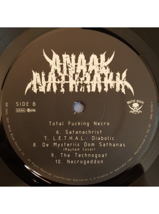 35009214	 Anaal Nathrakh – Total Fucking Necro	"	Black Metal, Grindcore, Industrial Metal "	Black, 180 Gram	2000	 Metal Blade Records – 3984-15770-1	S/S	 Europe 	Remastered	11.06.2021