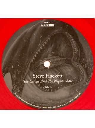 35010348	 Steve Hackett – The Circus And The Nightwhale	"	Prog Rock, Symphonic Rock "	Transparent Red, 180 Gram, Gatefold, Limited	2024	" 	Inside Out Music – IOM702"	S/S	 Europe 	Remastered	16.02.2024